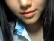 Menina estudante taiwanesa super pura